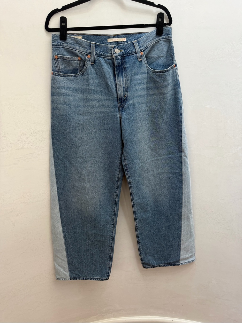Levi Relaxed Two-Tone Blue Women's Jeans